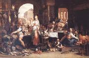 Frans Snyders Joachim Antonisz Uytewael Kitchen Scene (mk14) USA oil painting reproduction